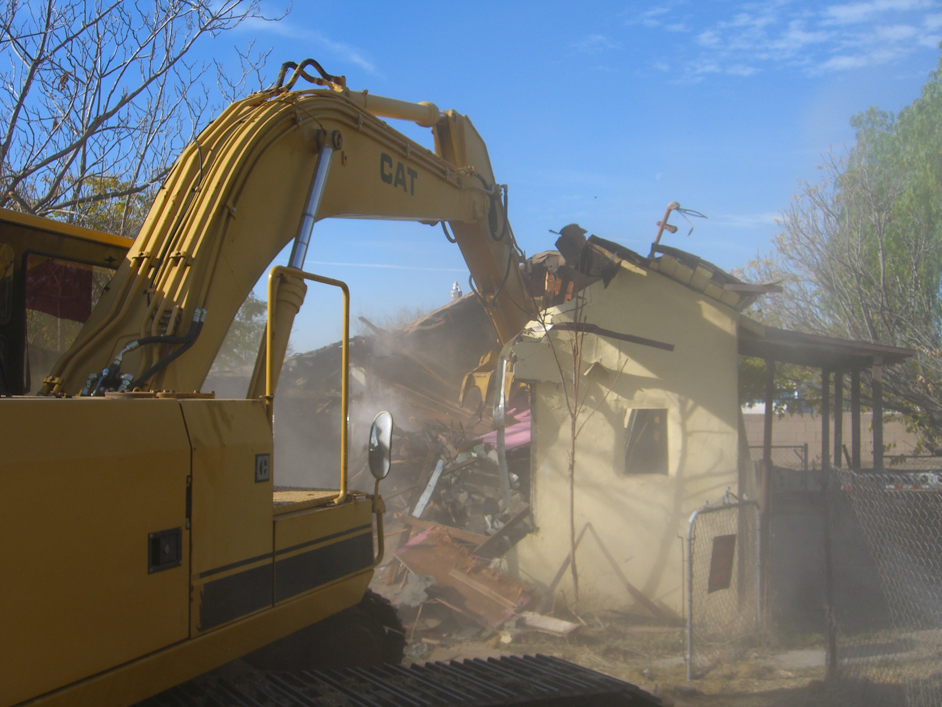 Lot Clearing Before Finishing Up